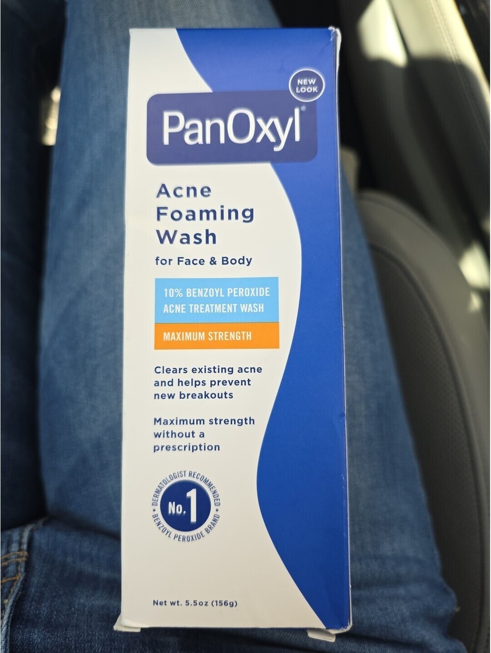 PanOxyl Acne Foaming Wash Benzoyl Peroxide, 10% 5.5 Oz Exp 03/2027